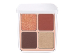 Paleta De Sombras De Ojos Con 4 Colores Altamente Pigmentados Para Mujer Texturas Mate Y Glitter