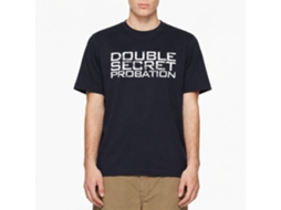 Rockinstone Animal House Movie Double Secret Probation Navy Adult Shirt Size:l