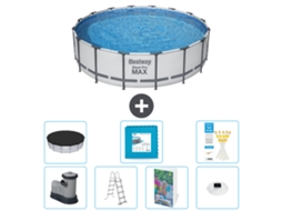 Bestway Piscina Bestway Steel Pro Max Redonda - 488x122 Cm - 8-peças S674