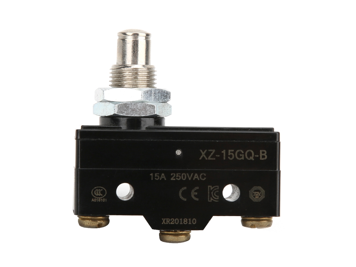 Interruptor De Limite Micro Xz-15gq B 15a 3 Pinos Com Rolamento Para Painel