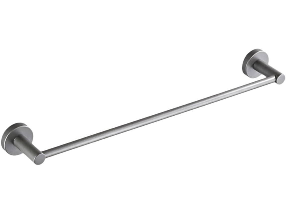 Suporte De Toalhas Parede Popetpop, 1 Peça, Em Cobre, Cinza, Moderno, Para Banheiro, Resistente E Com Design De