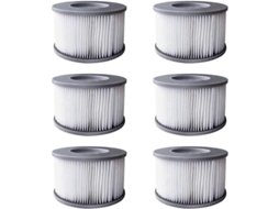 Filtros para piscinas infláveis Nova Line, 6 unidades