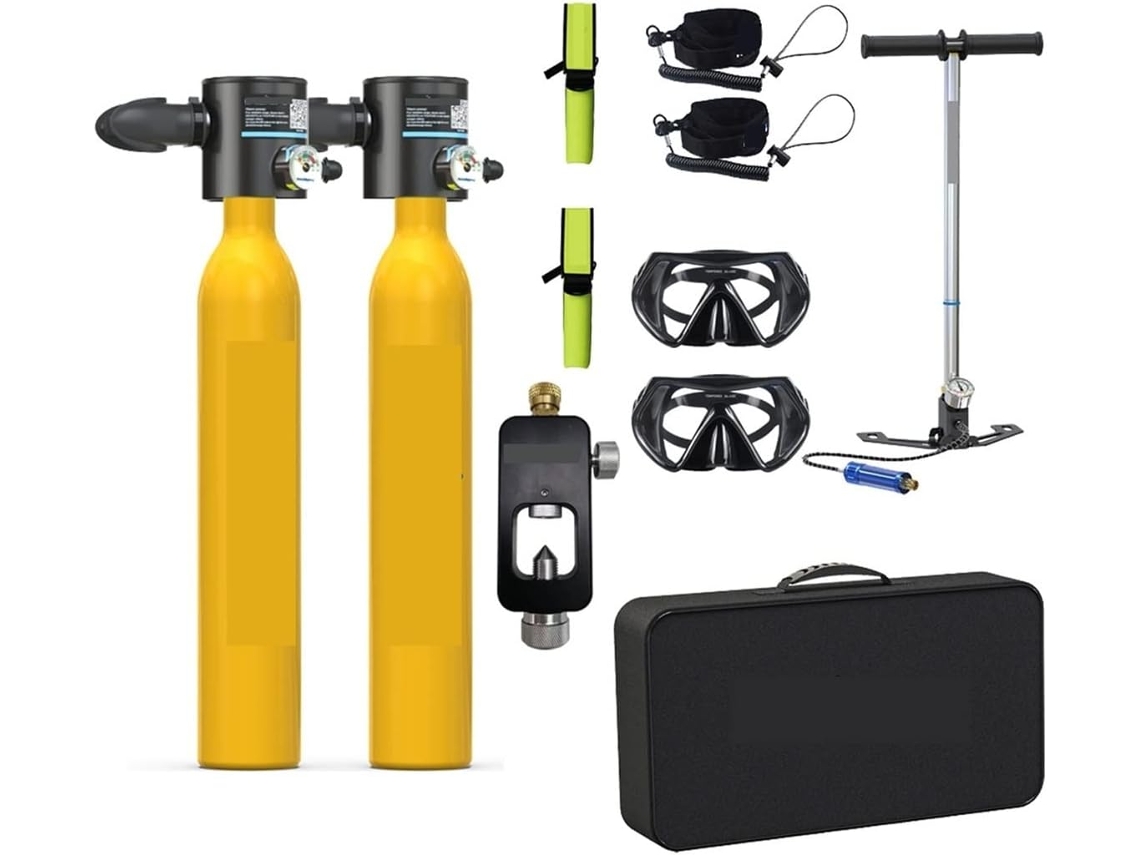 Mini cilindro de mergulho para treinamento rebreather SFUSHOS