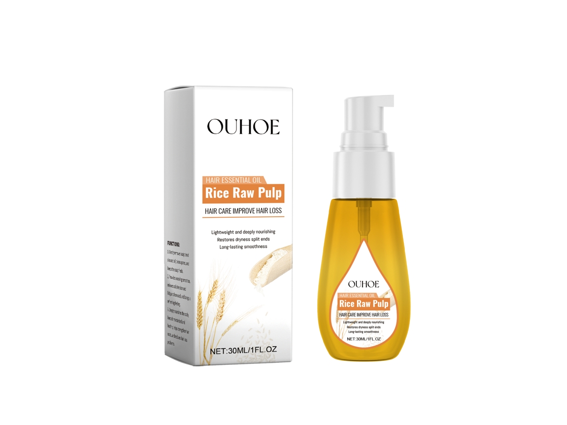 Óleo de Arroz para Cabelo: Hidratação e Brilho