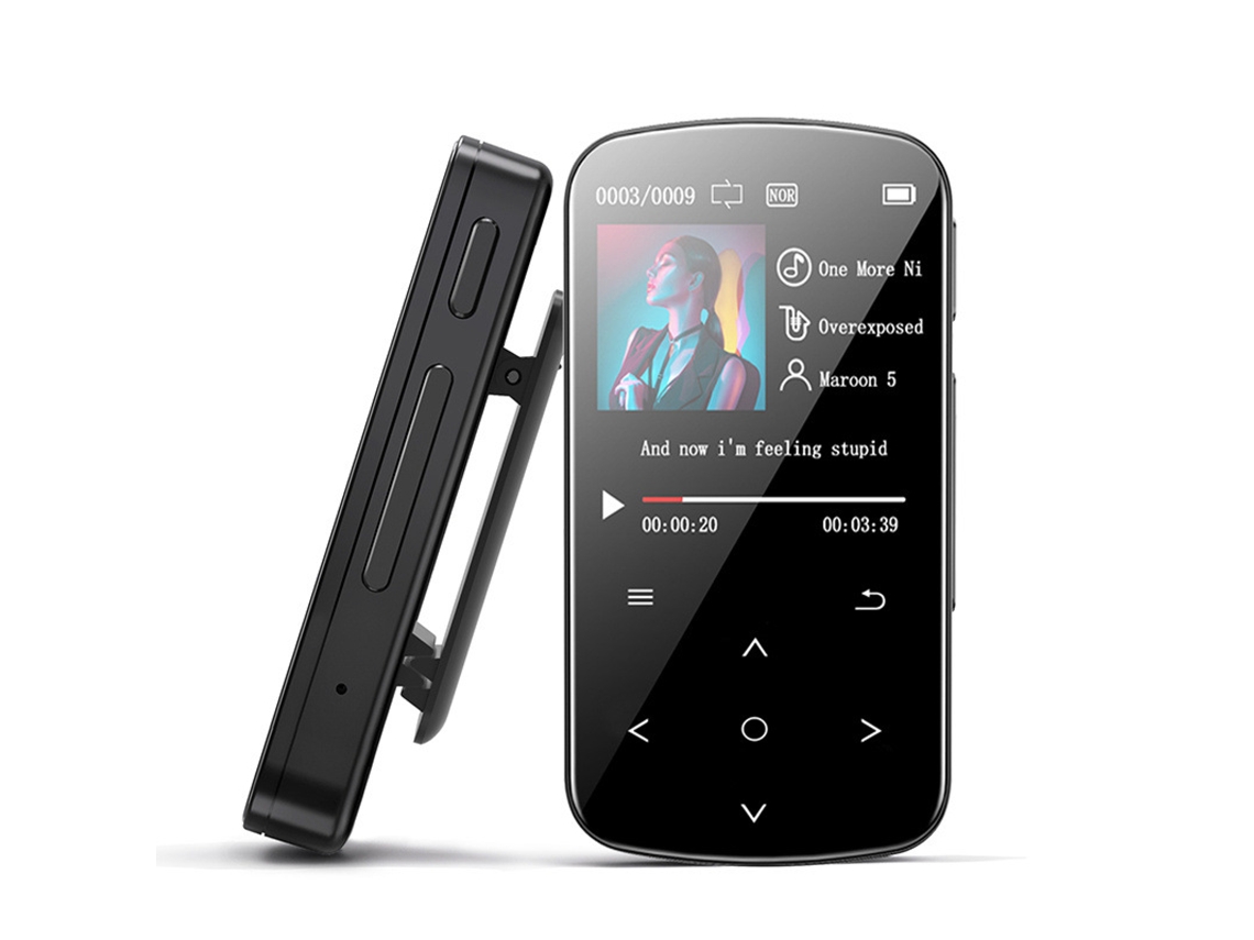 Leitor De Mp3 Bluetooth 4.2 Sport Com Tela Colorida De 1,54 Polegadas E 32 Gb De Armazenamento Hi-fi.