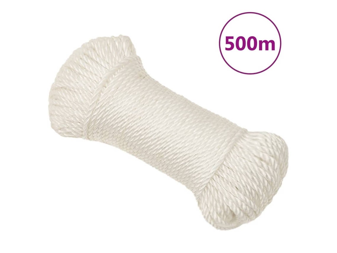 Rope, Ropes Vidaxl Branco Polipropileno (n/a)