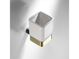 Conjunto de 6 Peças para Banheiro com Porta Toalhas, Argola, Papel Higiênico, Gancho, Copo | S/MARCA