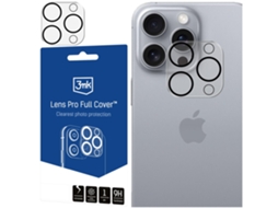 3mk Vidro Temperado Capa Completa Para Apple Iphone 16 Pro Max Lente Protetora Pro