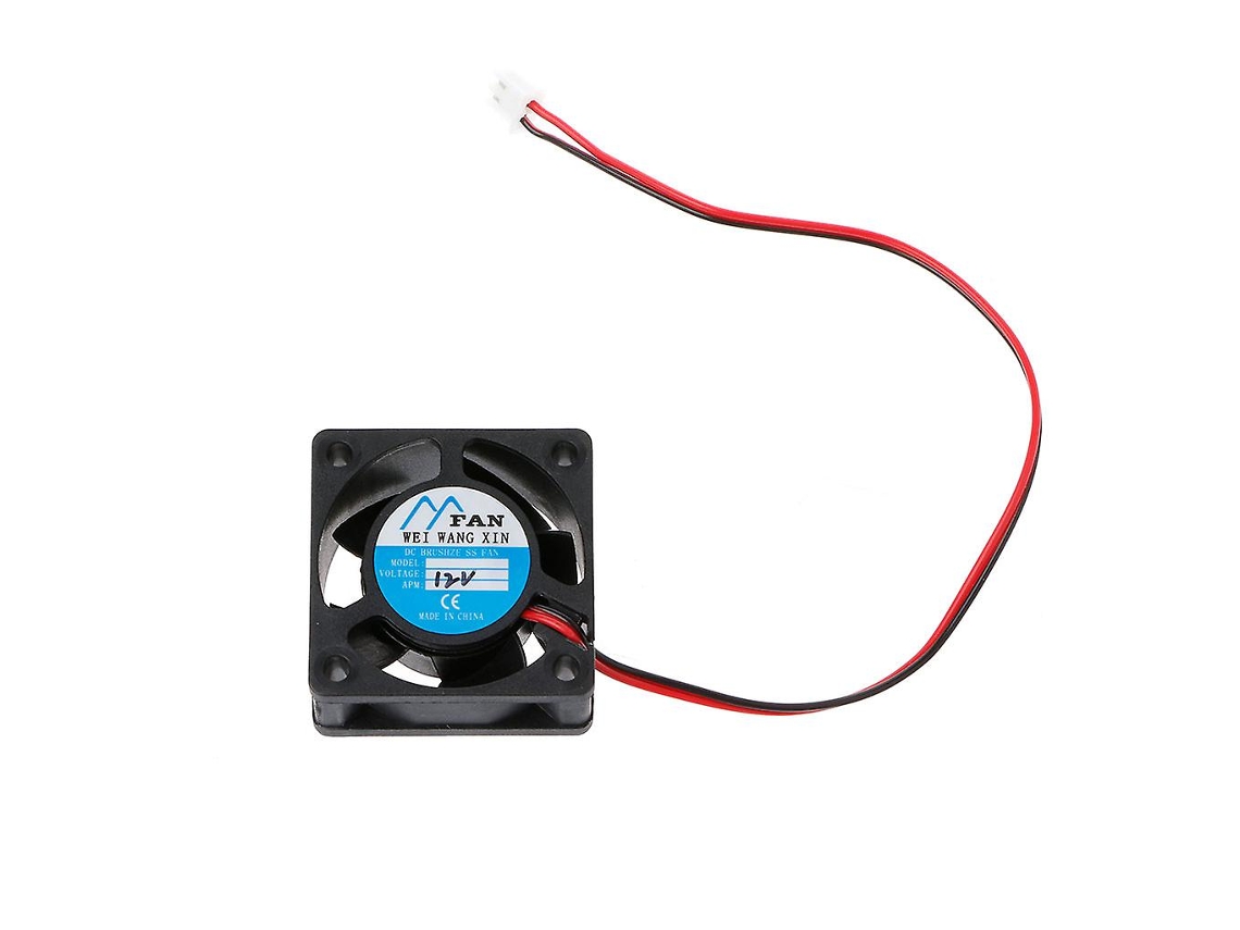 1 Peça Para Dc 12v 2 Pinos Conector Usb Notebook Cpu Exaustor Ventilador De Resfriamento 40x40x20mm
