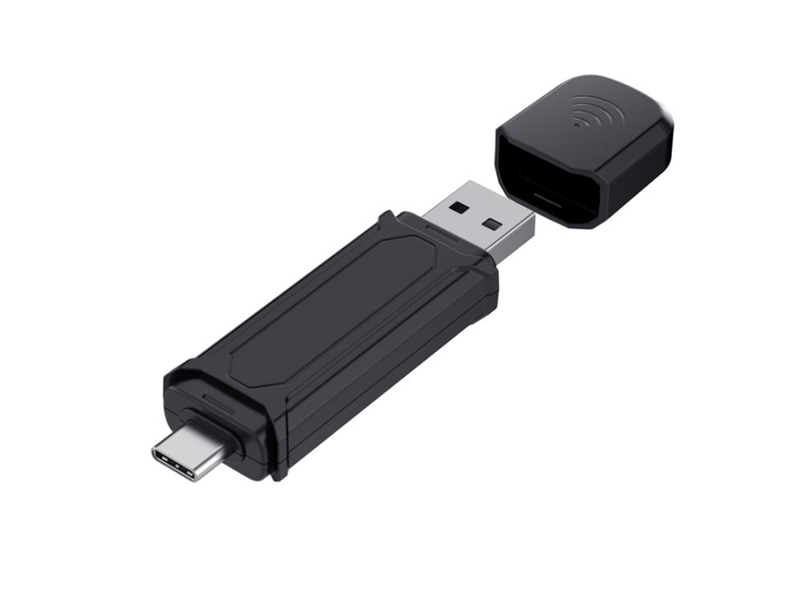 Adaptador Bluetooth ZRUXE Carplay sem fios (compatível com Carlinkit, 2.4G+5G, plug and play, compacto, ideal para viagem) | ZRUXE