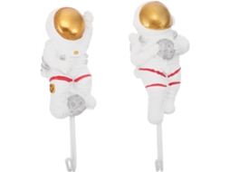 Conjunto De 2 Ganchos Adesivos De Parede, Necessidade De Furar, Práticopara Decoração