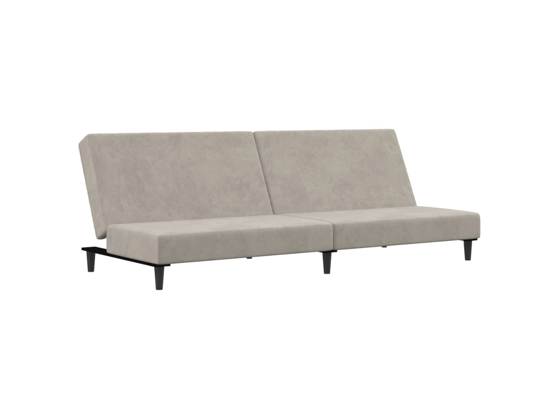 Sofa Bed, Sofa Beds Vidaxl Cinzeto Veludo (n/a)