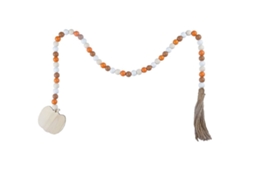 Laxiscreed Pendente Decorativo De Madeira Com Franja E Forma De Maçã, 1m