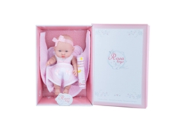 Boneca ROSA TOYS Com transportadora gordito