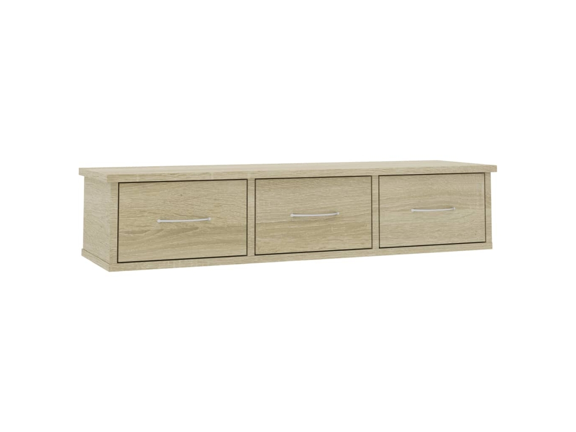 Drawer Shelf, Drawer Shelves Vidaxl Marrom Madeira Processada (90 Cm)