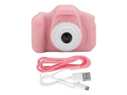Minicámara digital HD para niños con grabadora de vídeo y fotos DIY, rosa, pantalla IPS de 2 pulgadas | S/MARCA