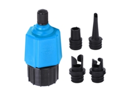 Adaptador de Válvula de Ar para Barco Kayak, Inflável, Conector Azul | S/MARCA