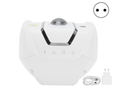 Lâmpada de Projeção Led Star Projector Luz Noturna Controle App Voz para Festas Ktv Quartos Branco Eu Plug | S/MARCA