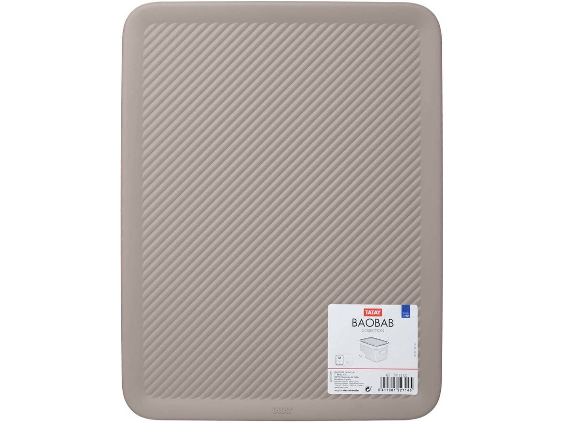 Cesto TATAY Baobab 15-22L Taupe (Castanho - Plástico PP05 - 39 x 30 x 0.7 cm)