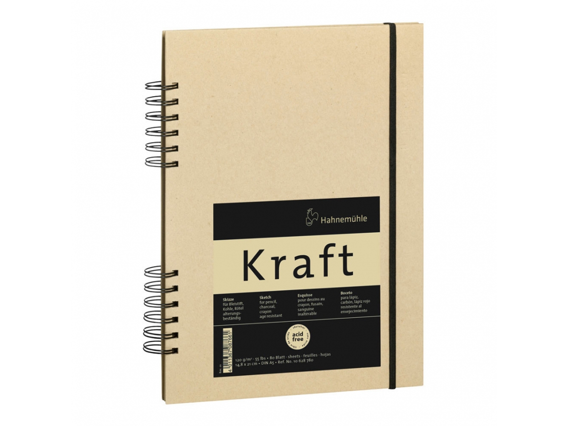 Bloco Espiral Kraft 120Gr 80Fls A5
