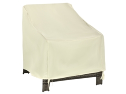 Capa de Proteção Tecido Oxford Cor Bege 68x87x(44/77) cm Outsunny
