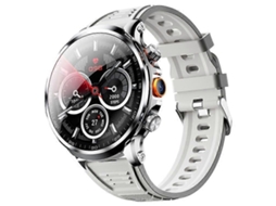 Smartwatch H18 com tela grande de 1,95 polegadas e 332g, cartão SIM 4G, Android 8.1 e monitoramento de saúde. Ly Ebike