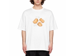 Camiseta Rockinstone Hot Girls Love Chicken Nuggets Lauren Emmett Art - Estilo de Designer Exclusivo
