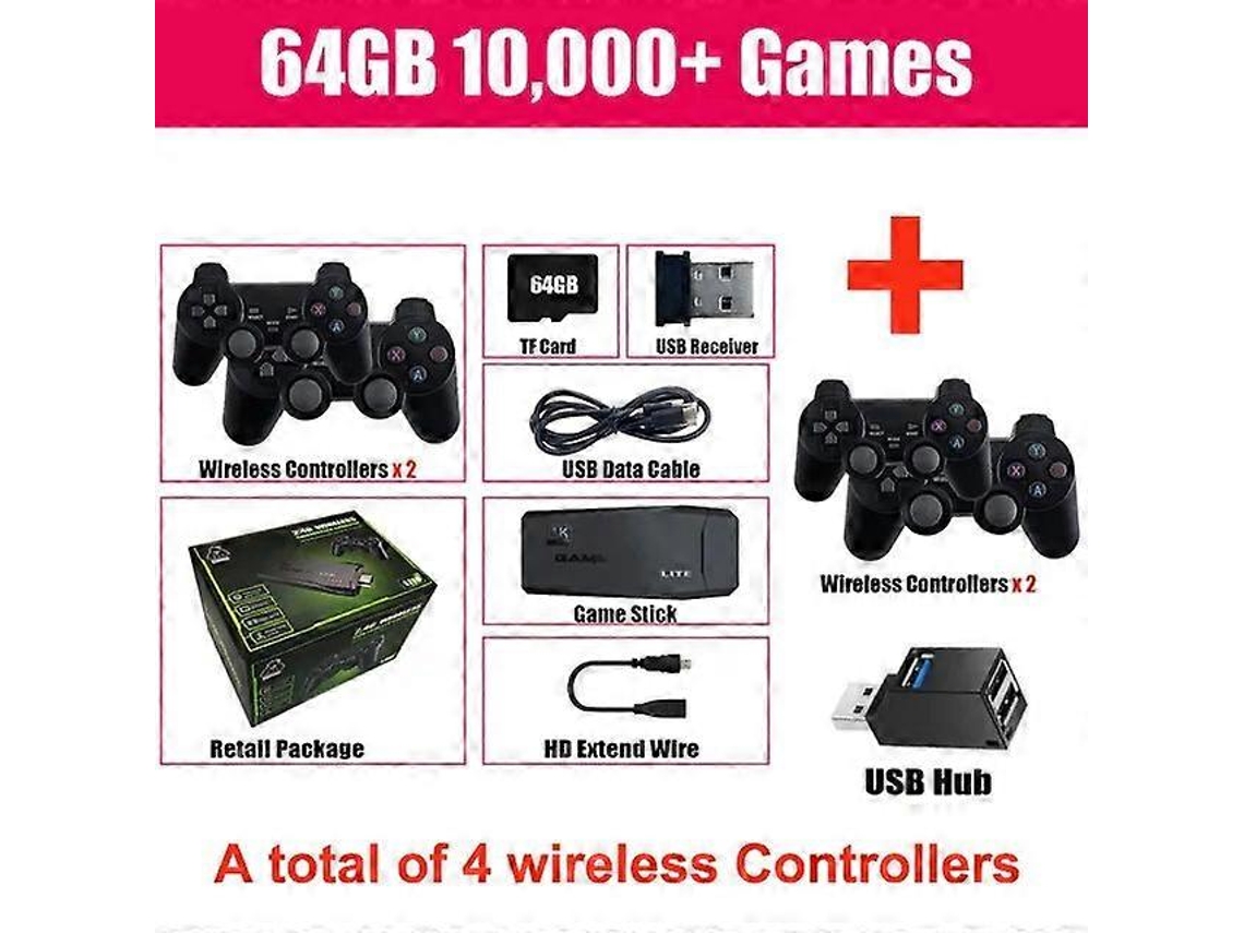 Console De Jogos Retrô M8 4k 60fps Com Saída Hdmi E Baixa Latência, Controle De Tv Com Duas Alças, Player Portátil Para Ps1, Envio Direto Ly Ebike