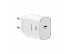 Carregador de Parede SWISSTEN Gan 20W 1Xusbc (Branco)
