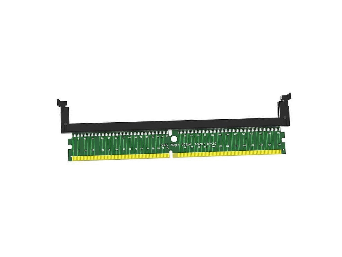 Adaptador Ddr5 Udimm De 288 Pinos Para Teste De Memória, Placa Protetora. Hengjian