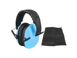 Toucas Auriculares Insonorizantes para Crianças Segurança Mini Redução de Ruído Sono Azul Céu