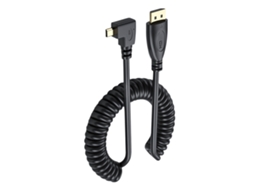 Cabo Espiral para Porta Hdtv 4k 60hz AQUAFORGE