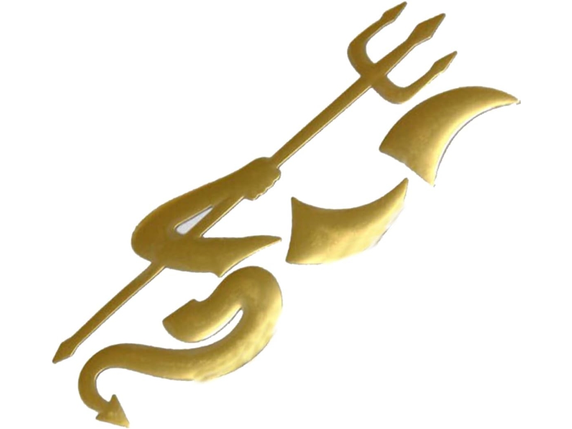 Adesivo para carro estilo Diabo, decalques para carro, emblema ornamental