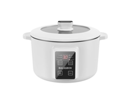 Multicooker Elétrico, Aquecimento Por Indução, Panela Antiaderente, Branco, Ue