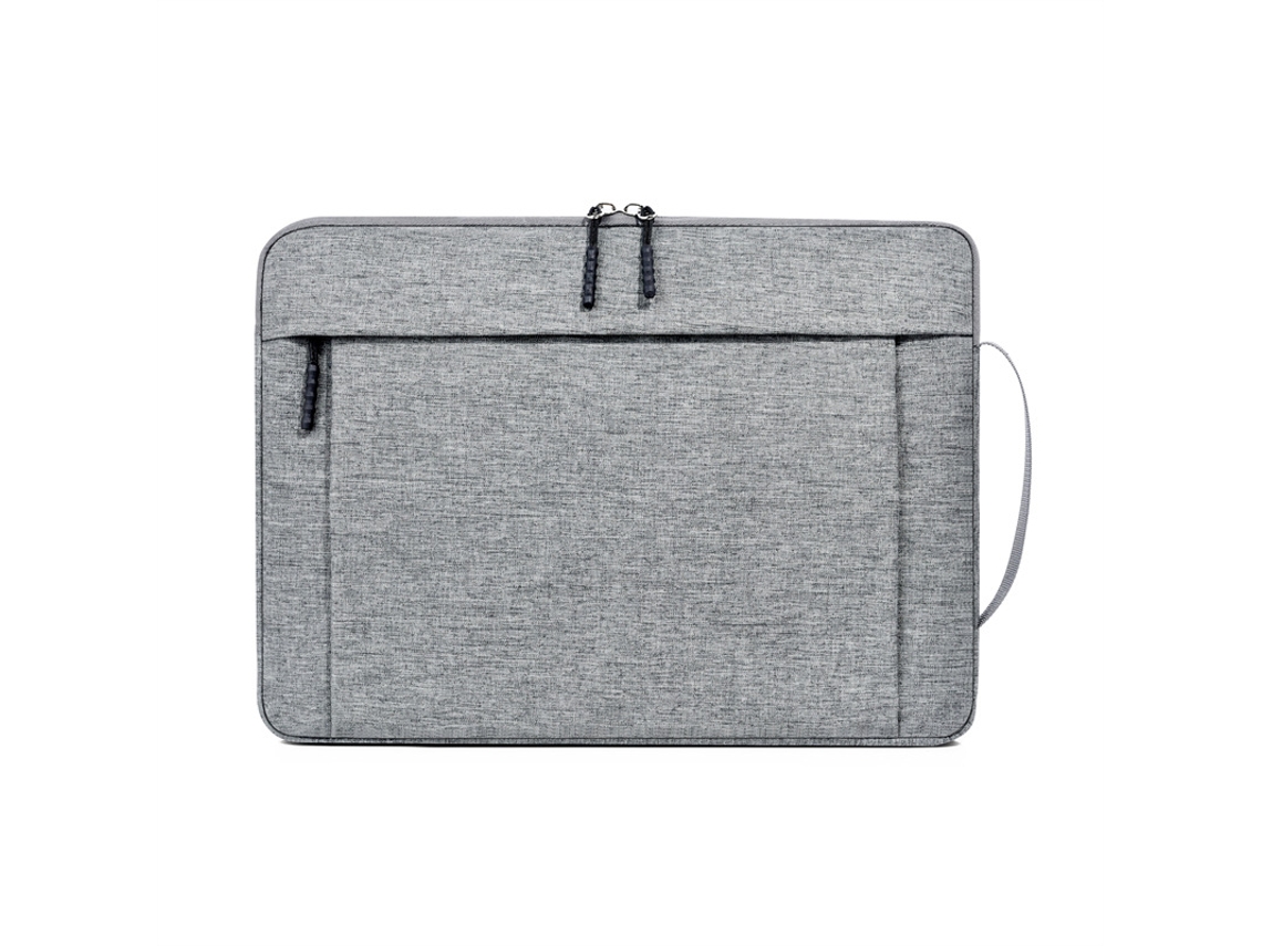 Bolsa Para Portátil De 14,6 Polegadas, Bolsa Para Portátil De 14 A 14,6 Polegadas Com Bolso, Poliéster Vertical Cinza Hexinyigjly