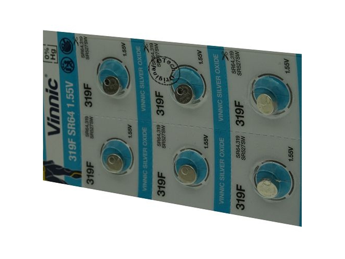 Conjunto de 10 Pilhas OTECH Vinnic para CITIZEN 280-60