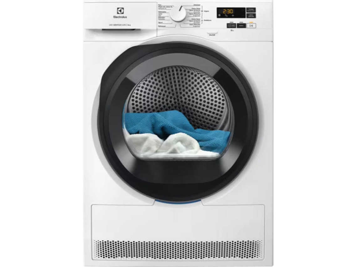 Máquina de Secar Roupa ELECTROLUX EDI618Y5BO (8 kg - Bomba de Calor - Branco)