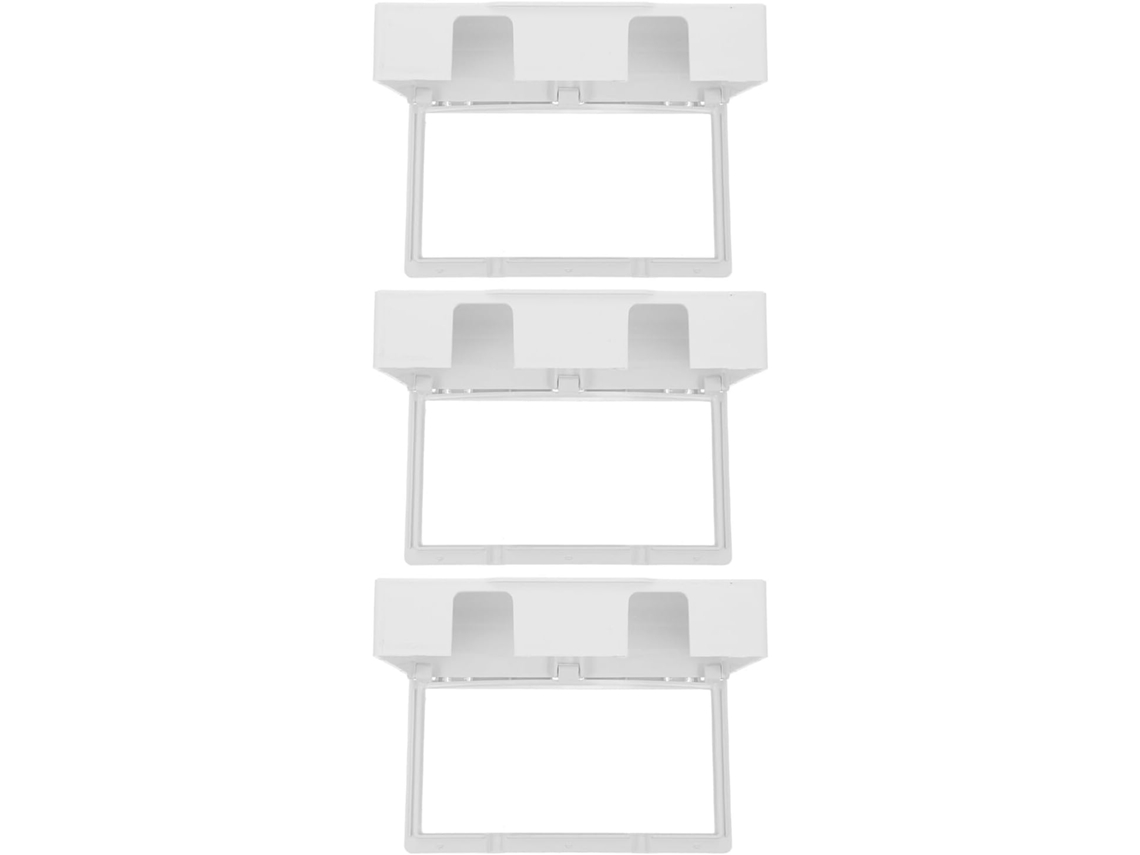 Conjunto de 3 Protetores Adesivos Impermeáveis para Tomadas de Parede Externas, Protegendo Tomadas Elétricas Duplas. SFUSHOS