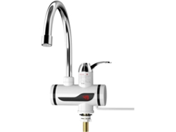 Torneira Elétrica Aquecedora de Água Quente 360 Graus Rotação Quente Frio Misturador Torneira Digital Cozinha Banheiro Suprimentos CHRUI