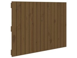 Wall Headboard, Wall Headboards Vidaxl Marrom Madeira De Pinho (95.5 X 60 Cm)