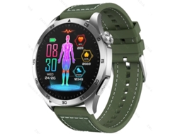 Smartwatch com monitoramento de glicemia, micromonitoramento de saúde, detecção de ácido úrico, chamadas Bluetooth e função SOS. Verd Bestvite
