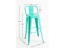Banco Torix Encosto 100 Cm - Verde Hortelã
