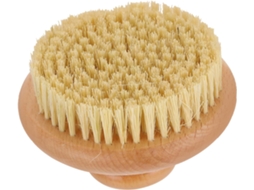Escova Esfoliante Corporal Valiclud De Madeira E Sisal, Esfoliação Suave Para Pele Seca, Ideal Para Uso Diário Feminino