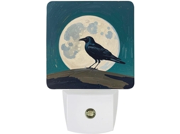 Luz Noturna Led Com Sensor, Luz Noturna Branca Quente Suave Banheiro, Quarto, Cozinha, Formato Quadrado