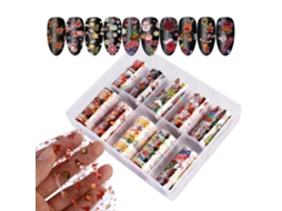 Stickers De Unhas Decorativas Natal Estilo Céu Estrelado