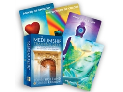 Livro The Mediumship Training Deck de John Holland e Lauren Rainbow (Inglês)