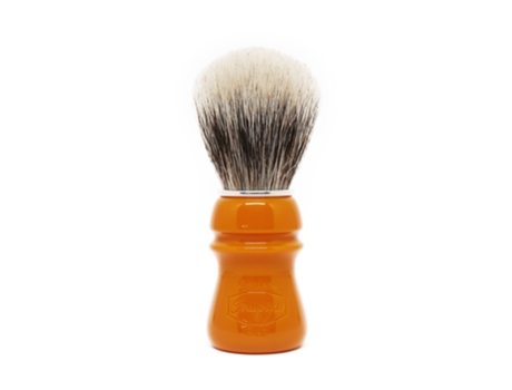 Pincel de Barba SEMOGUE Owners Club Mistura Finest Resina Butterscotch Oferta de Suporte de Pincel