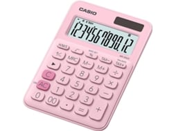 Calculadora Básica CASIO MS20UCPK Rosa (12 dígitos)