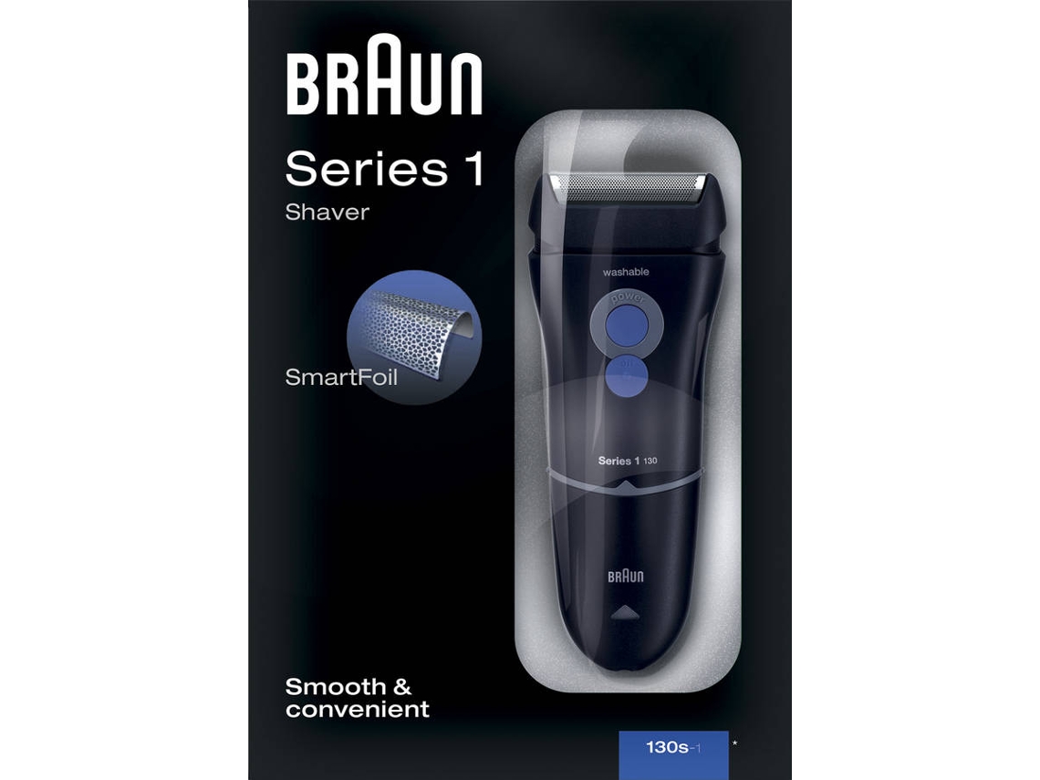 Máquina de Barbear BRAUN Serie 1 130 S (Corrente)