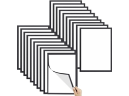 Suporte Magnético Para Quadro Branco Moldura Para Pôster A4 Ideal Para Recepcionistas, Gerentes De Gokoco